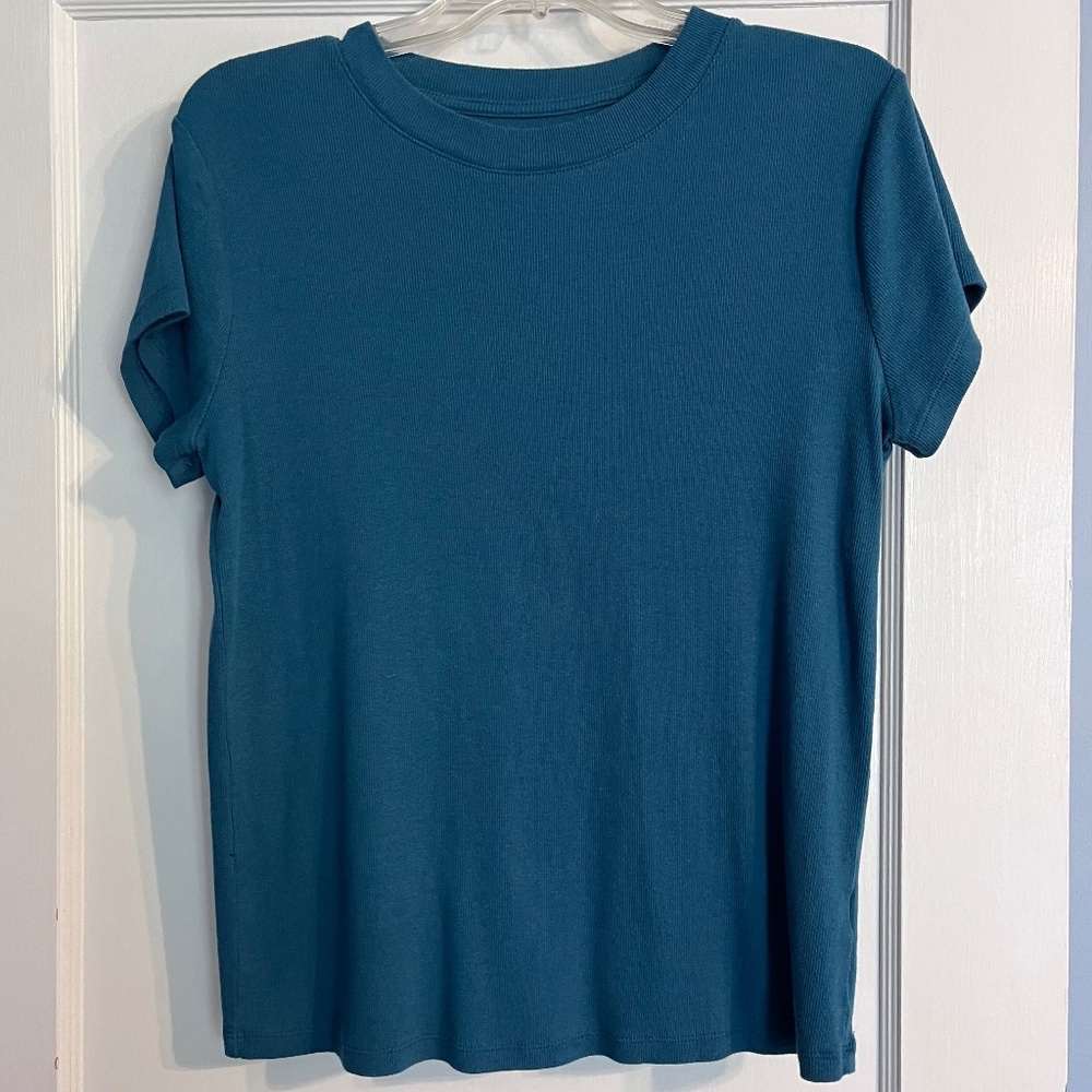 A New Day ribbed short-sleeve XL top